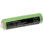 Vhbw - Batterie compatible avec Kenwood Grati FG100 râpe à fromage (2200mAh, 2,4V, NiMH)