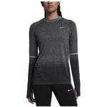 Nike Dri Fit Knit Top Running Grafit 158 - 162 Cm/xs
