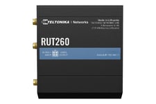 Teltonika RUT260 - trådlös router - WWAN - Wi-Fi - 3G, 4G - DIN-skenmonterbar