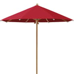 Glatz, Teakwood parasoll 350 cm Kat.5 646 Rubino