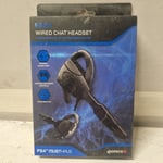 Playstation 4 PS4 EX4 Wired Chat Headset Brand New & Sealed