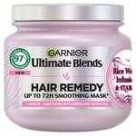 Garnier Smoothing Hair Mask Ultimate Blends Hair Remedy Rice Water 380ml