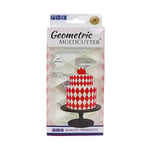 PME GMC162 Geometric Multicutter for Cake Design-Diamond XL, Medium Size, Weiß
