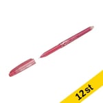 Kulspetspenna raderbar | Pilot Frixion Point | rosa | 12st