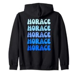 Horace Personal Name Custom Customized Personalized Zip Hoodie