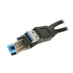 Fujitsu - Câble USB - USB type A (M) pour USB Type B (M) - USB 3.0 - pour ScanSnap iX500, iX500 Deluxe, iX500 Deluxe Bundle