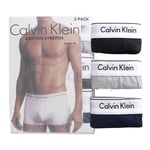 Calvin Klein Cotton Stretch 3 pack Mens Ck Trunks/Boxers Shorts Underwear UK