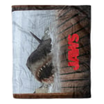 Jaws Shark Scene Fleece Blanket - L