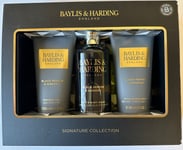 BAYLIS & HARDING  Signature Collection Gift Set Ideal Gift For Him Gel Hair Body