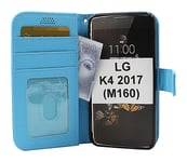 New Standcase Wallet LG K4 2017 (M160) (Ljusblå)