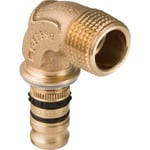26 mm x 3/4&quot; Övergångsvinkelnippel Mepla