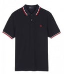 Fred Perry FRED PERRY Slim Fit Twin Tipped Shirt (M)