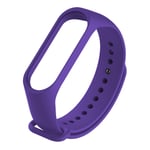 Straps for Xiaomi Mi Smart Band 5 / Mi Band 6, Colourful Replacement Watch Bracelet Silicone Strap for Xiaomi Mi Band 5 / Mi Band 6 - Dark Purple
