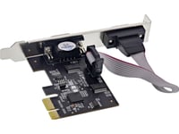 Kontroler Longshine Longshine Interface Card, 2 Port Serial, Pci Express I/O Card, Lcs-6321M