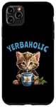 Coque pour iPhone 11 Pro Max Yerba Mate Cat Herbaholic