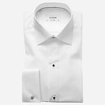 Eton Contemporary Fit Tuxedo Shirt - White
