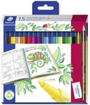 Staedtler Filtpen Triplus® Color 323 323 C15p 1 Mm 15 Stk