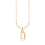 Thomas Sabo Halsband BOKSTAV D Guld KE2243-414-14