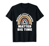Making Little Things Matter Big Time Pre-K Teacher T-Shirt