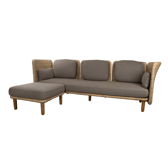 Cane-line Arch 3-seter sofa med sjeselong