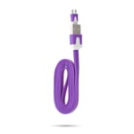 Cable Noodle 1m pour Manette Playstation 4 PS4 USB / Micro USB 1m Noodle Universel Universel (VIOLET) - Neuf