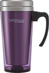 THERMO ThermoCafé Mug Voyage Translucide, Plastique, Violet translucide, 420 ML, 1 Unité (Lot de 1)