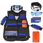 Taktisk väst för barn för Nerf Guns Series Nerf väst jacka kit utomhus skjutspel LÅNG