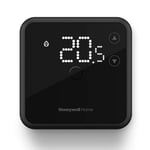 Thermostat d'ambiance Honeywell Home, facile à lire, écran LED économe en énergie, sans fil, noir