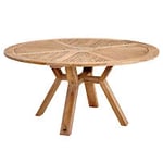 Brafab Circus utebord teak natur Ø150 cm