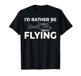 Helicopter Rc Remote Control Pilot T-Shirt