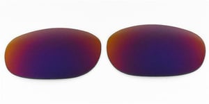 NEW POLARIZED REPLACEMENT  LIGHT +RED LENS FIT OAKLEY EYE JACKET REDUX  SUNGLASS