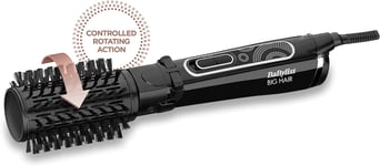 BaByliss Big Hair Rotating Hot Air Blow dry Brush, Dry and style in one step,