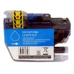 Brother LC3219 C Cyan/blå 17 ml kompatibel blæk til Brother