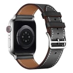 Imak Läderarmband Apple Watch Ultra 2 49mm Svart