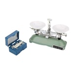 Eastbuy Tray Balance - Mechanical Tray Balance Scale with Weights Chemical Physics Laboratory Teaching Tool (200g/0.2g)