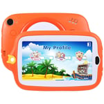 GALIMAXIA Kids Education Tablet PC, 7.0 inch, 1GB+16GB, Android 4.4 Allwinner A33 Quad Core, WiFi/Bluetooth, with Holder Silicone Case Suitable for office leisure and entertainment