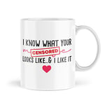 Funny Mugs - Valentines Day Mug - I Know What Your Lady Parts Look Like - for Her Birthday - Anniversary Banter Novelty Profanity - MBH975