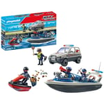 Playmobil 71570 Police Rescue Set Thief And His Stolen Goods Or Speed After Him