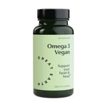 Great Earth Omega 3 Vegan kapsler, 60 stk.