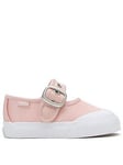 Vans Infant Girls Mary Jane Trainers - Ballet Chintz Rose, Pink, Size 5 Younger