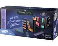 Faber-Castell 254603, 16 Styck, Metallisk, Multifärg, Pastel, Mejselspets, Multifärg, Plast, 1 Mm