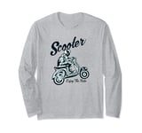 Awesome Scooter for Men Women Boys Girls Long Sleeve T-Shirt