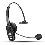 Bluetooth Headset V5.0, 16Hrs Talktime Wireless Headset High Voice Clarity with Noise Canceling Mic for Cell Phone Trucker Business Home Office