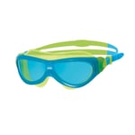Zoggs Phantom Junior Mask Swimming Goggles - Blue/Green/Tint