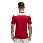 Adidas Regista 18 Short Sleeve T-shirt Red,White 11-12 Years Boy