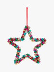 John Lewis Rainbow Time Capsule Bell Star Hanging Decoration