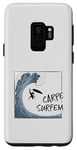 Coque pour Galaxy S9 Carpe Surfem ! Saisis la grosse vague ! Wipeout Surf Irony