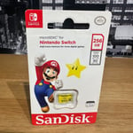 SanDisk MicroSDXC for Nintendo Switch Memory Card 256GB Sealed Original
