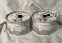 2 x WOODS OF WINDSOR Lily Of The Valley Dusting Powder 100 g