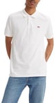 Levi's Men's Housemark Polo T-Shirt, White +, XS